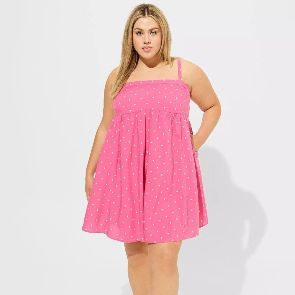Torrid Mini Challis Sleeveless Sundress